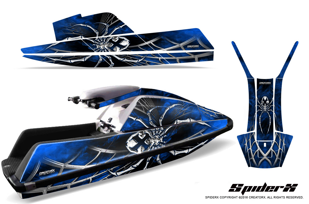 YAMAHA SUPERJET JET SKI SQUARE NOSE CREATORX GRAPHICS KIT JETSKI DECALS