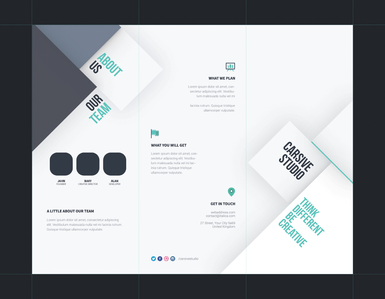 TriFold Brochure Template