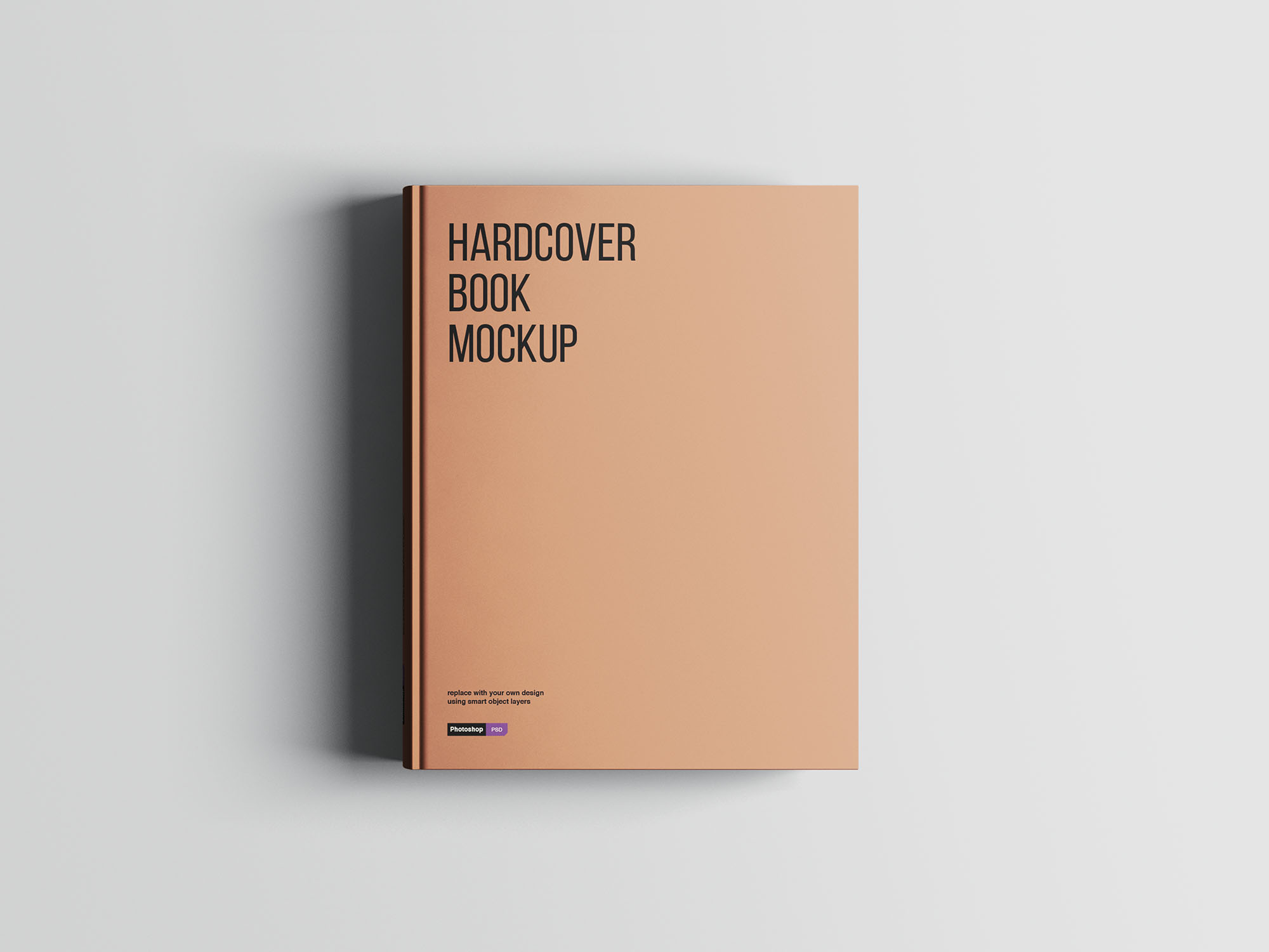 Hardcover A4 Book Mockup