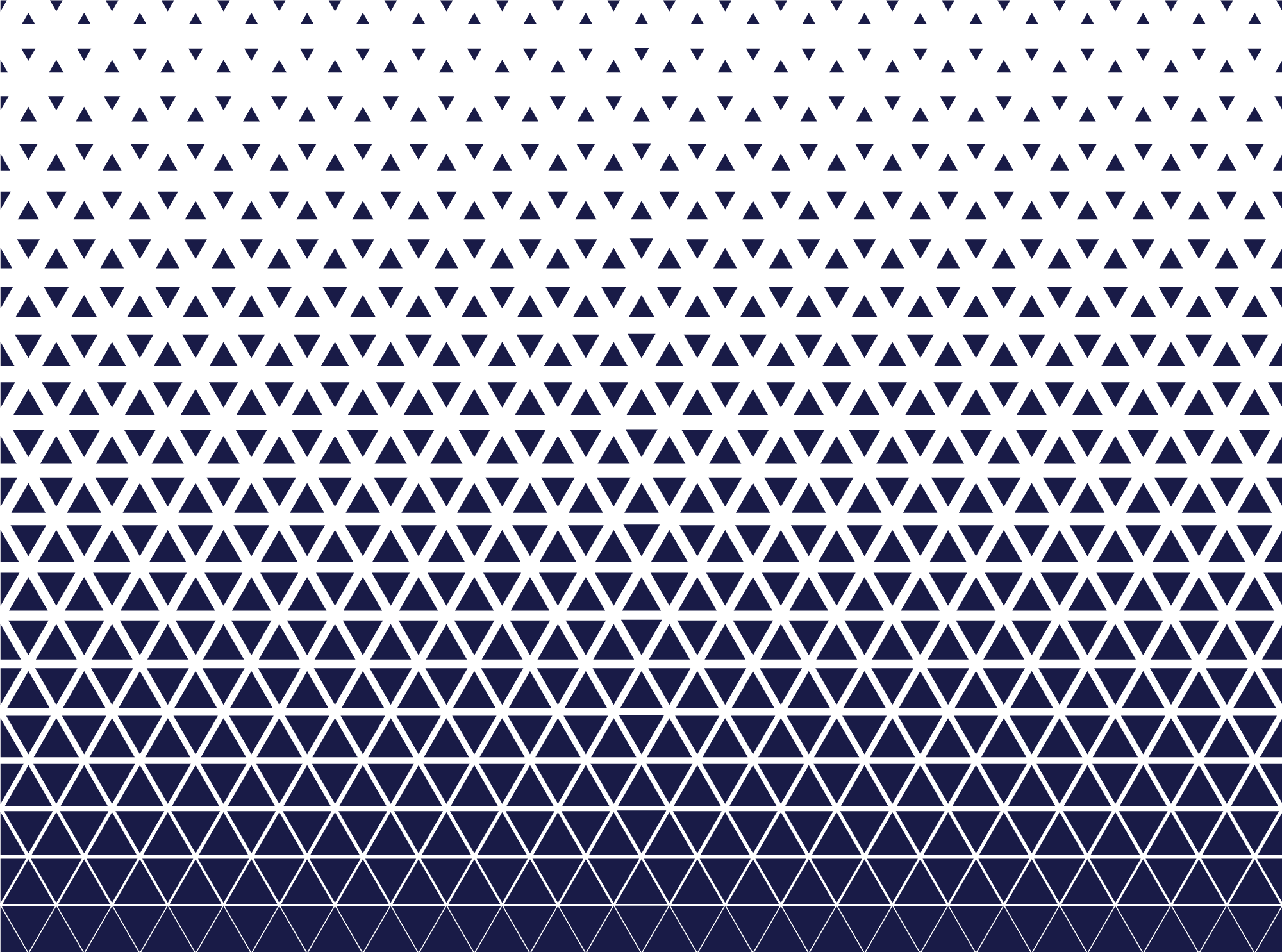 Triangle Halftone Gradient Pattern