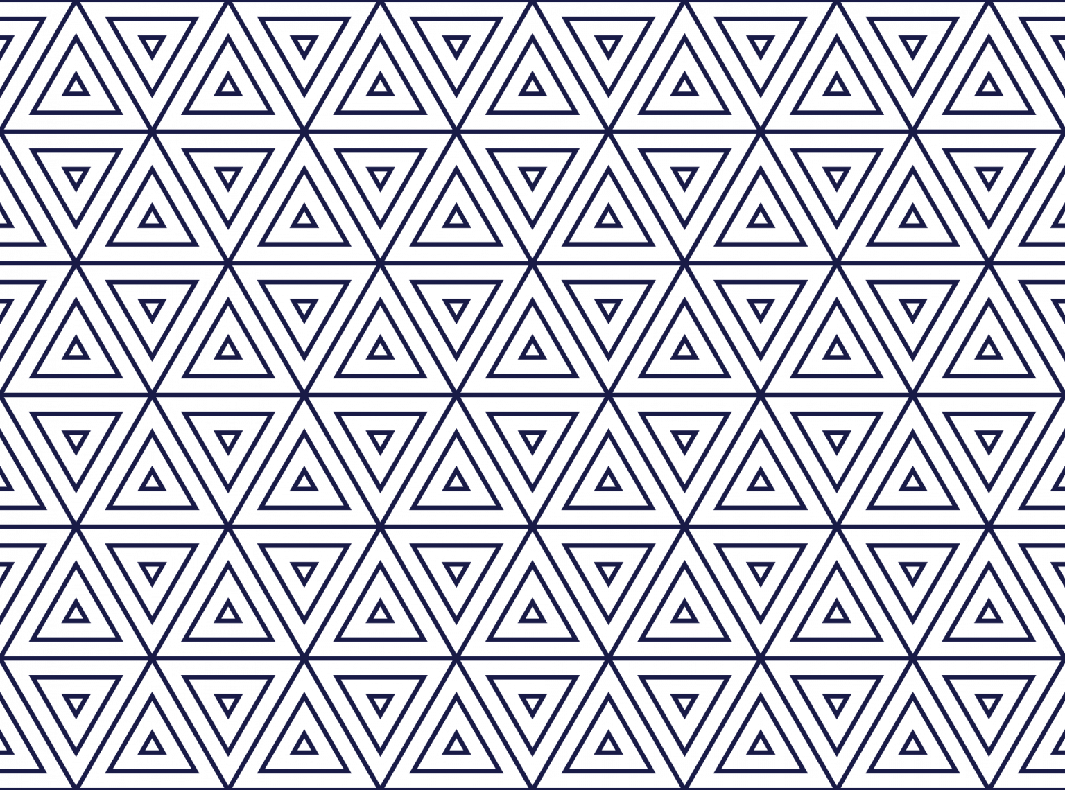 Triangles Seamless Line Pattern