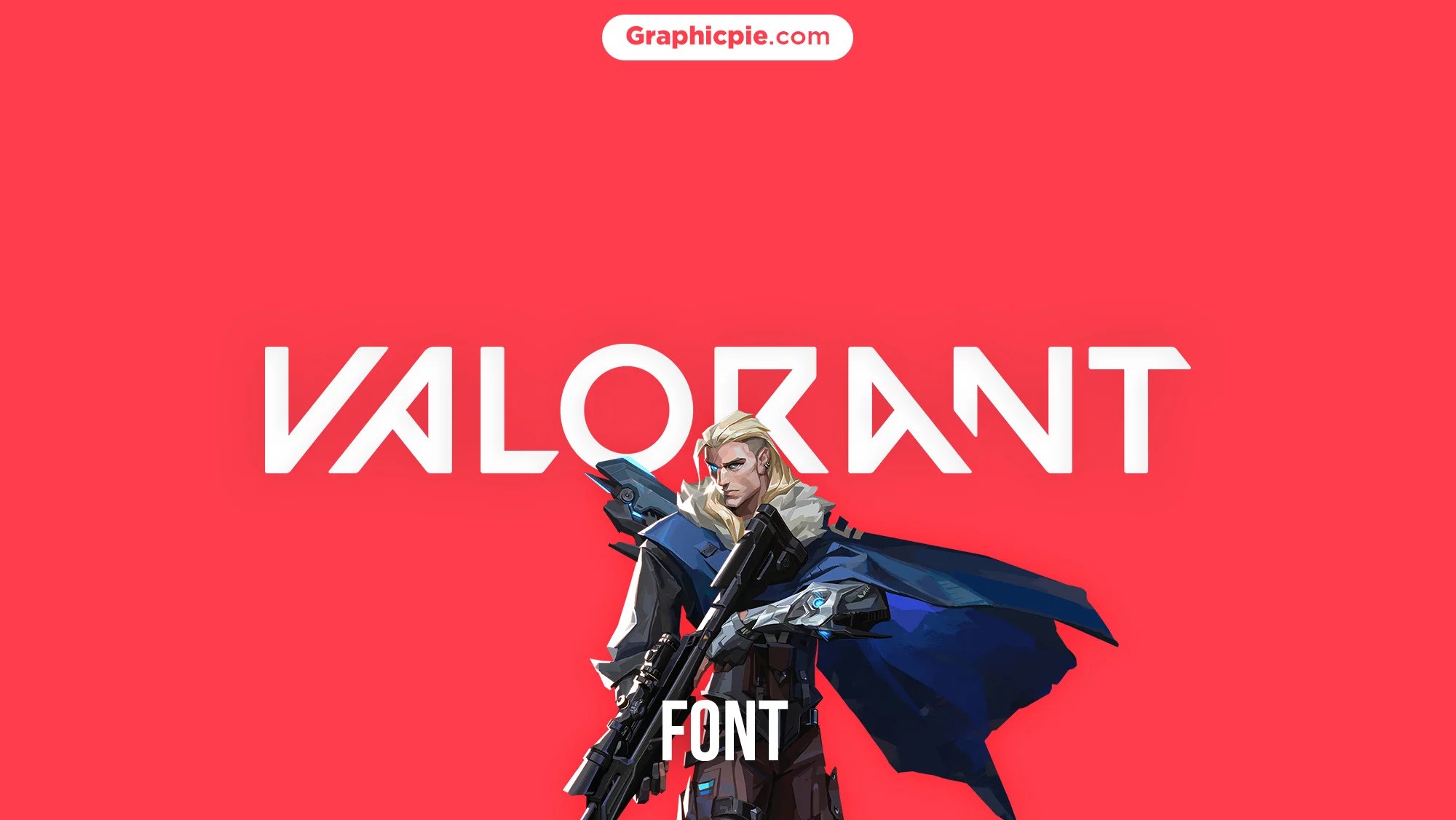 Valorant Font [Free] Graphic Pie