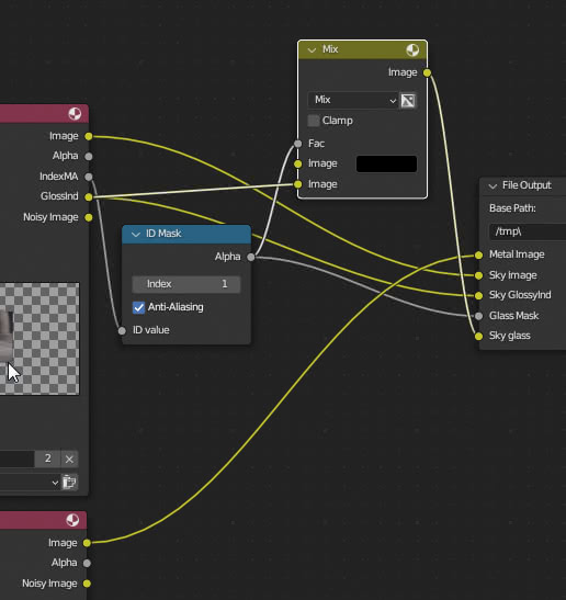 Blender Adding reflections to only part of an object