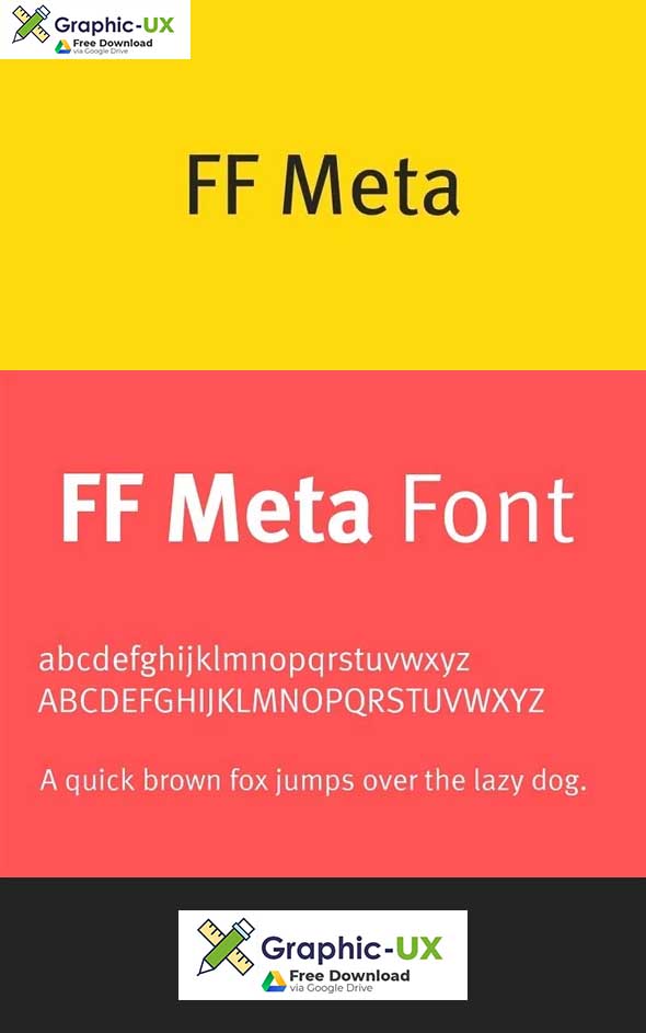 FF Meta Font GraphicUX