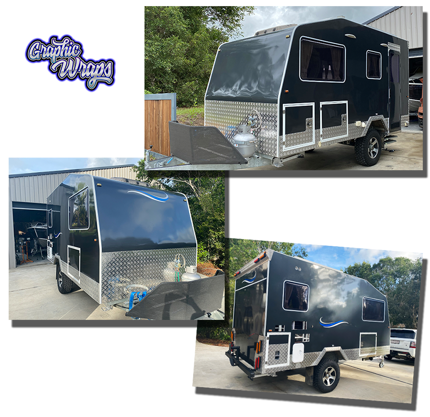 CARAVAN WRAPS Customise your pride and joy with your style.