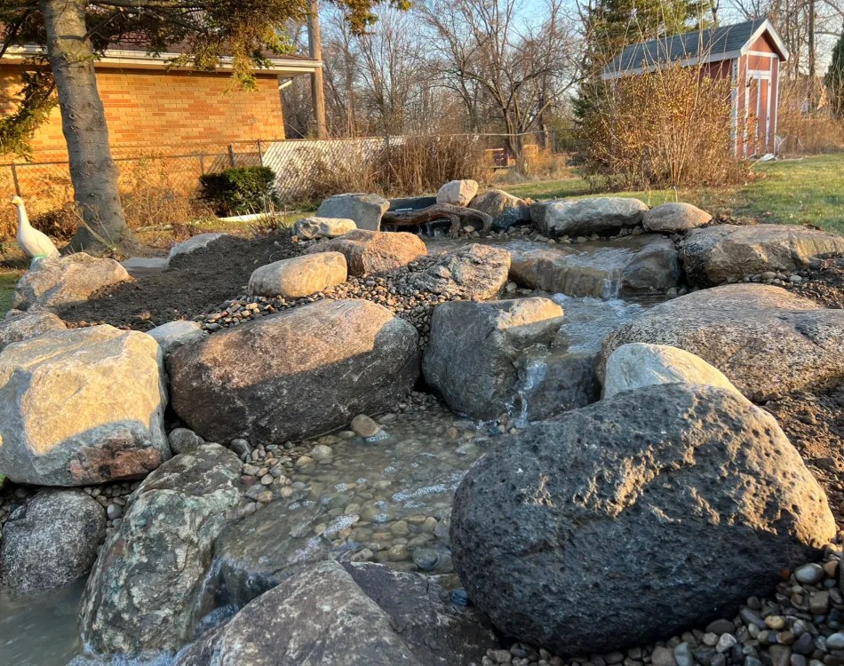 How To Build A Pondless Waterfall In Ann Arbor DIY Style 🛠️