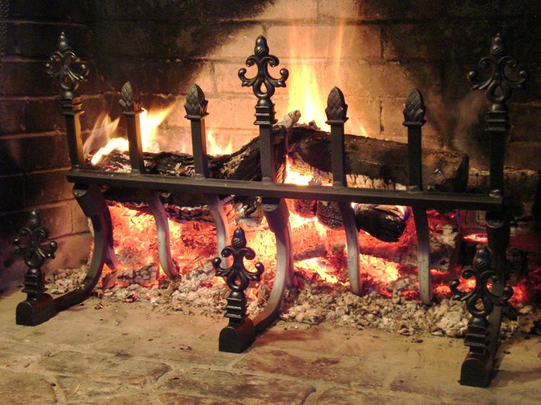 Decorative Vertical Fireplace Grates Grate Wall Of Fire