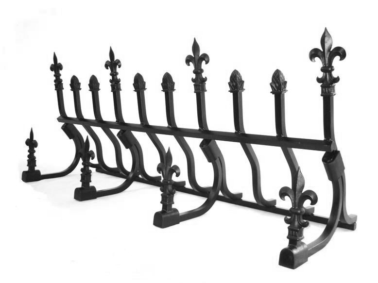 Vertical Fireplace Grates Grate Wall Of Fire