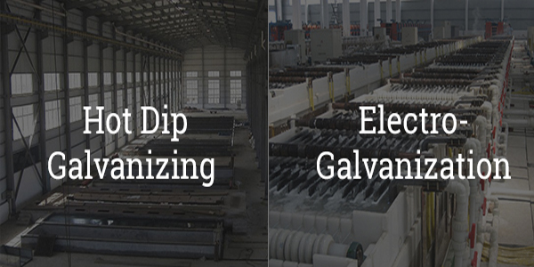 Hotdipped Galvanizing vs Electro Galvanization