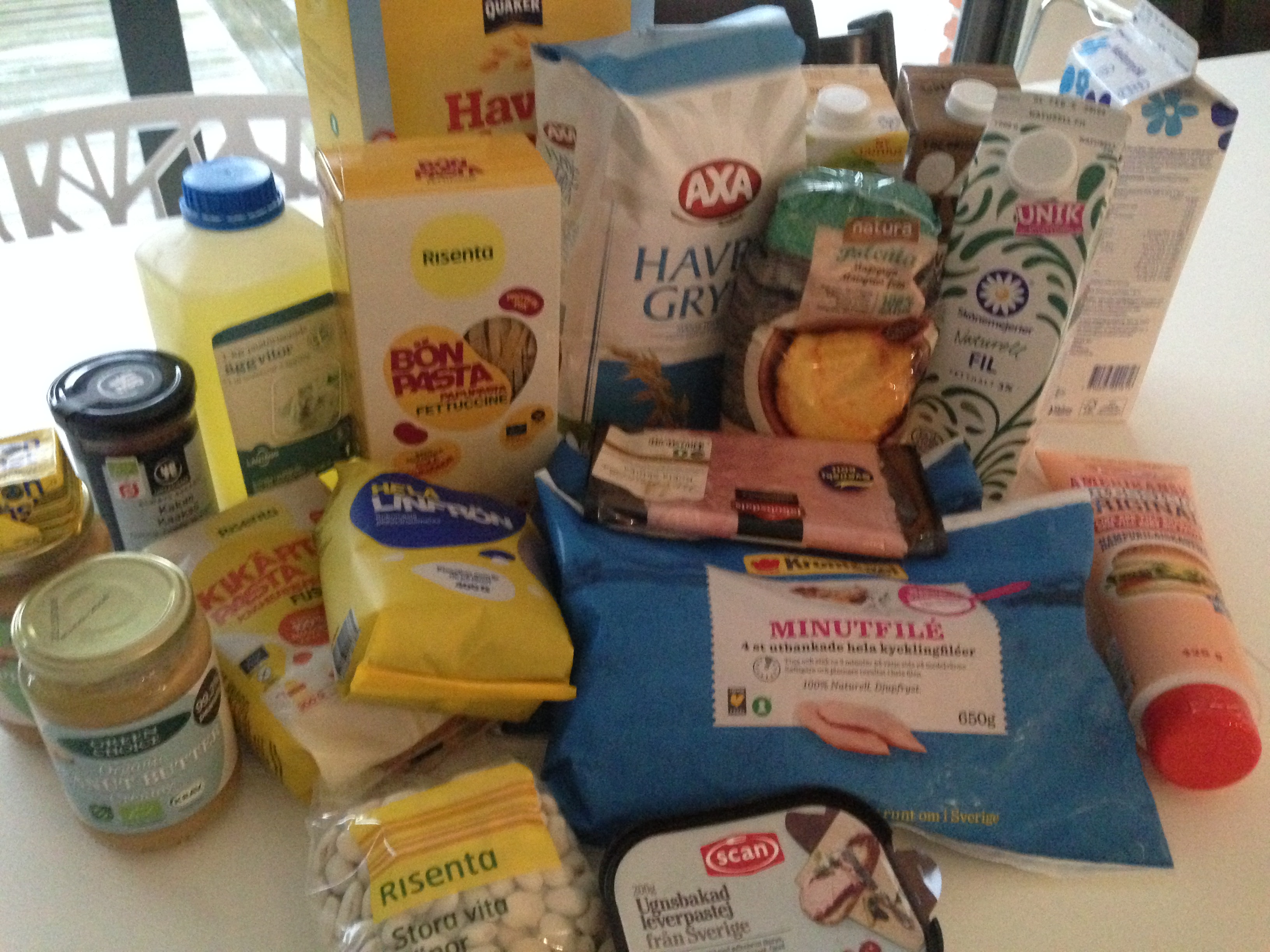 Hemleverans av mat gratisapan