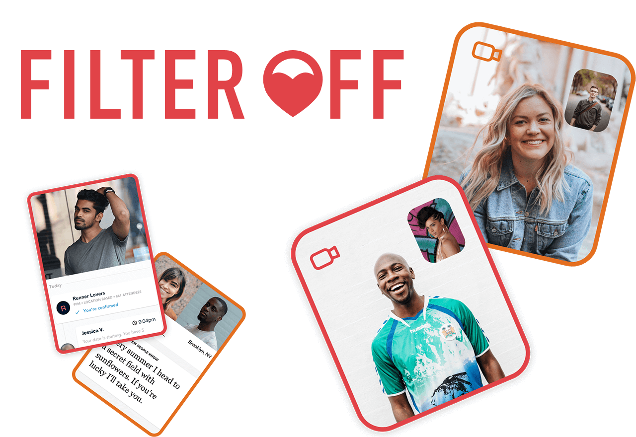 FilterOff een video speeddating app zonder bewerkte selfies Gratis