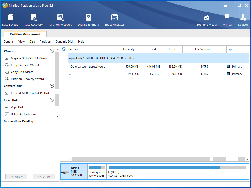 MiniTool Partition Wizard Free GratisSoftware.nl Downloads