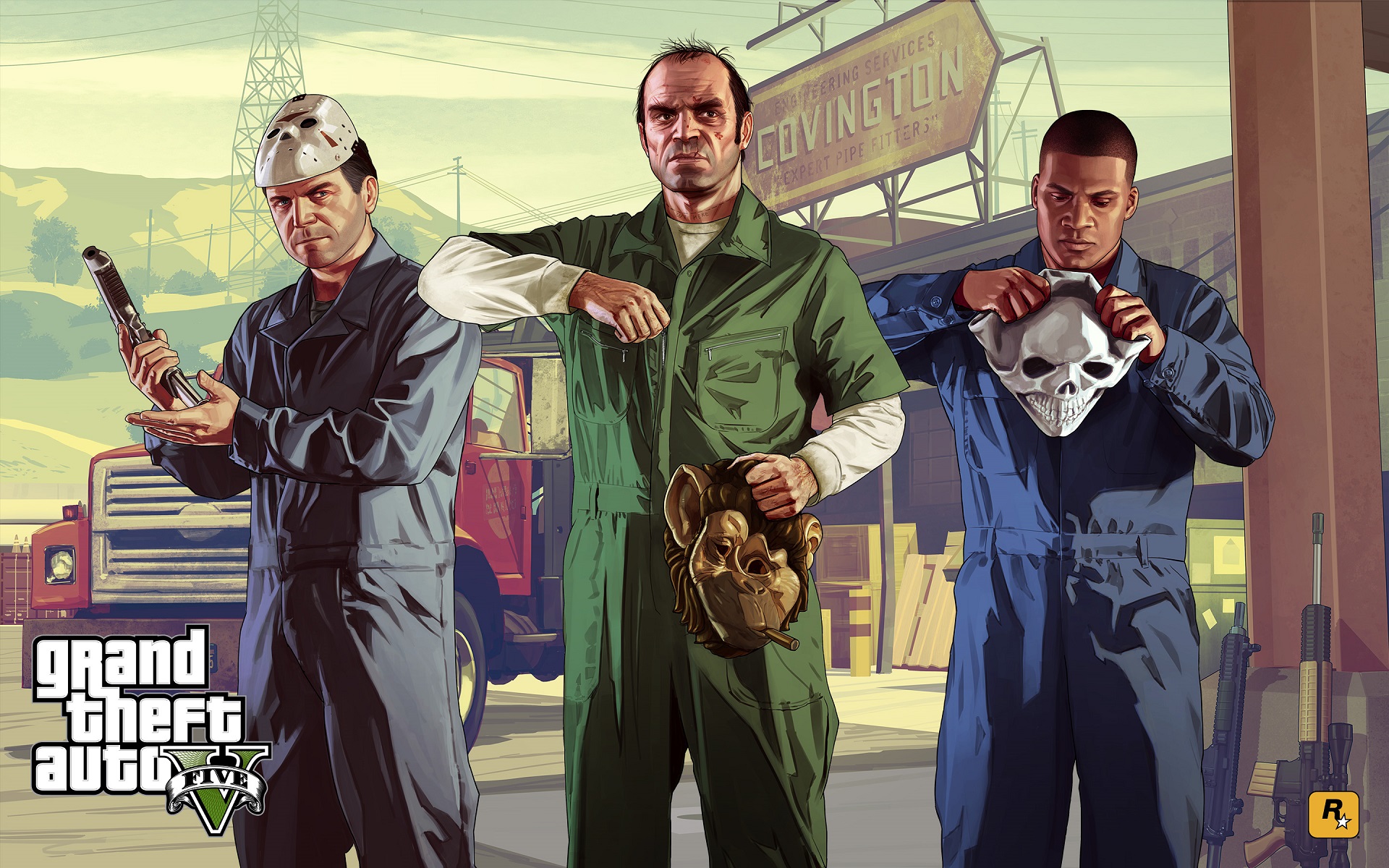 Fondos de pantalla de GTA 5, Wallpapers Grand Theft Auto V Gratis