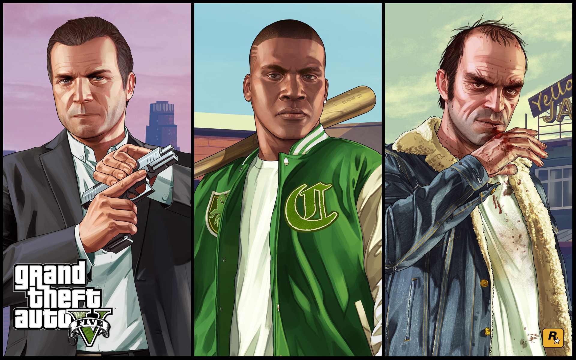 Fondos de pantalla de GTA 5, Wallpapers Grand Theft Auto V Gratis