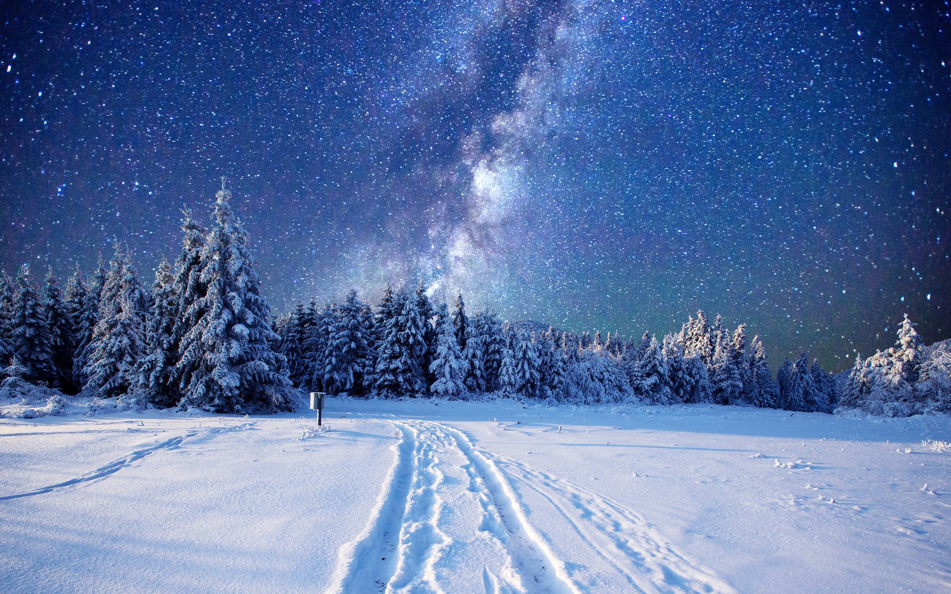 Fondos de Invierno con paisajes nevados, Wallpapers