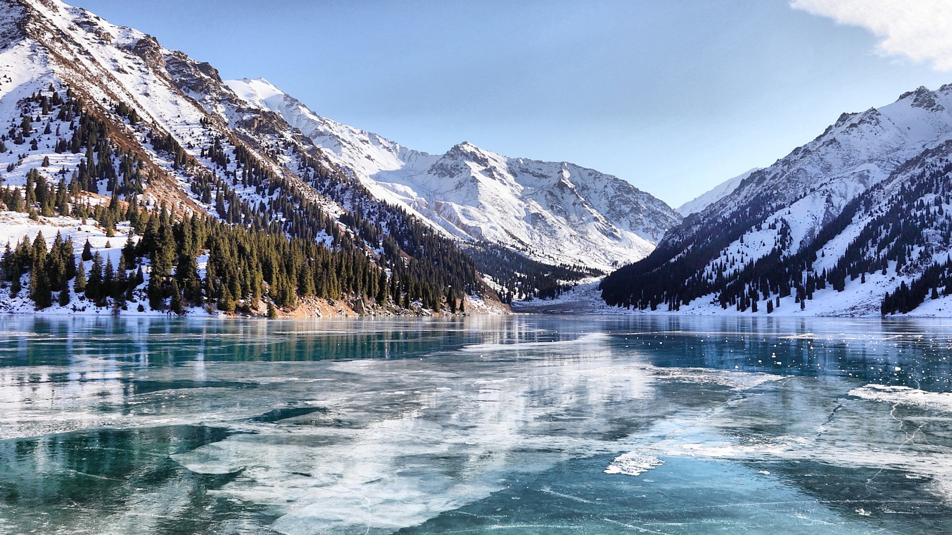 Fondos de Invierno con paisajes nevados, Wallpapers