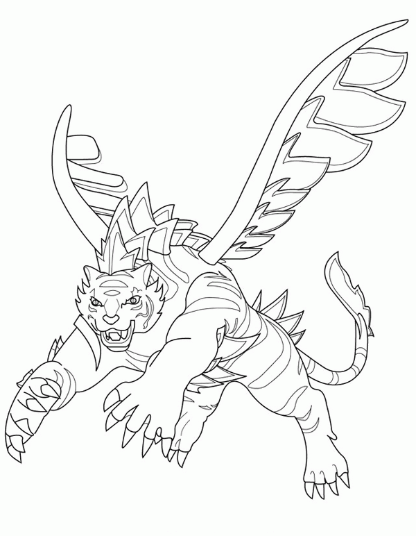 Dibujos de Invizimals para colorear e imprimir gratis Dibujos de Invizimals para colorear e imprimir gratis
