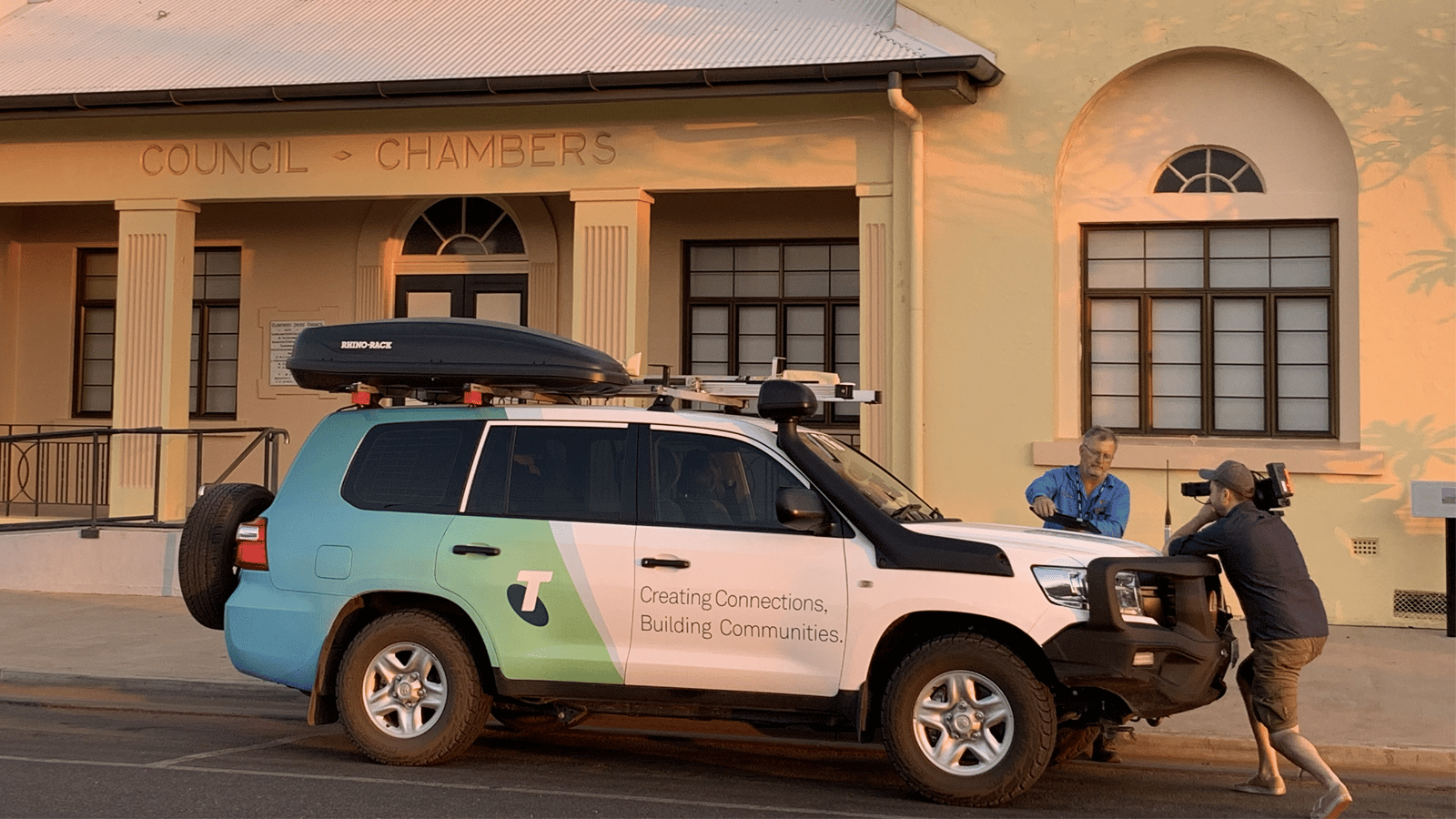 Telstra in the Queensland outback Gravity Media