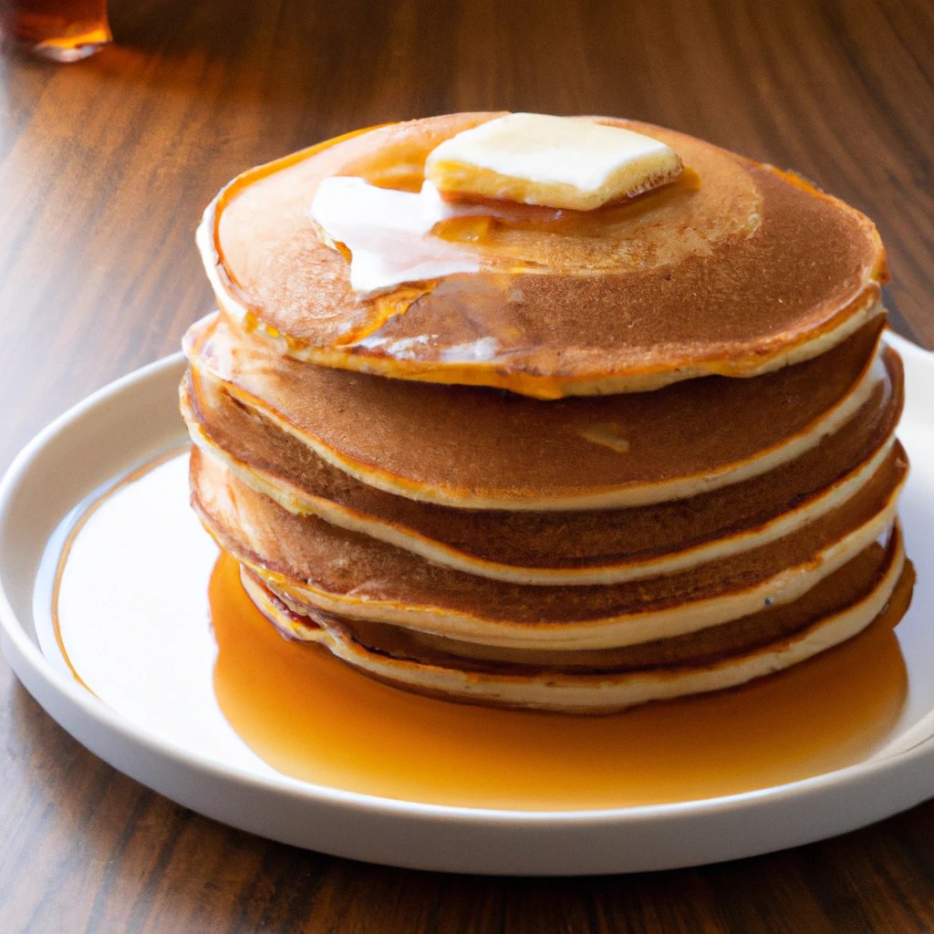 Golden Malted Pancakes Recipe