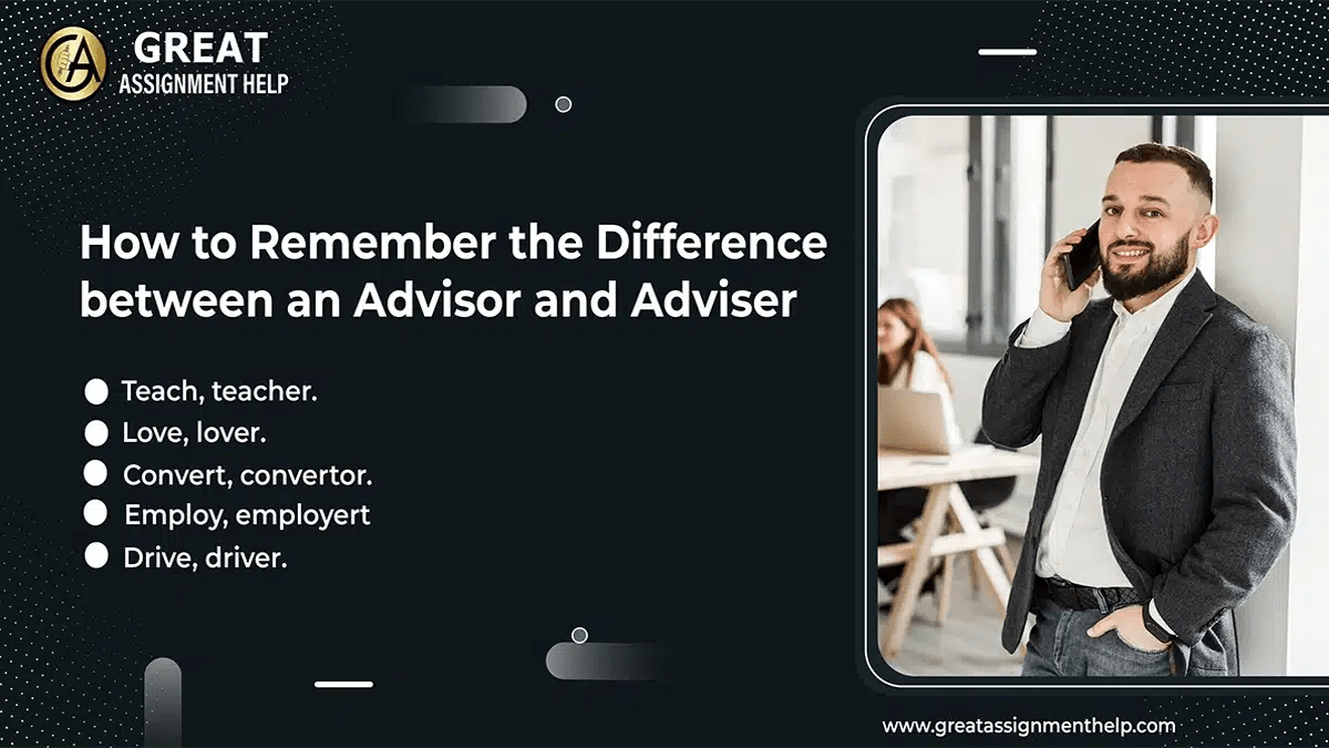 Adviser vs. Advisor What is the Difference?