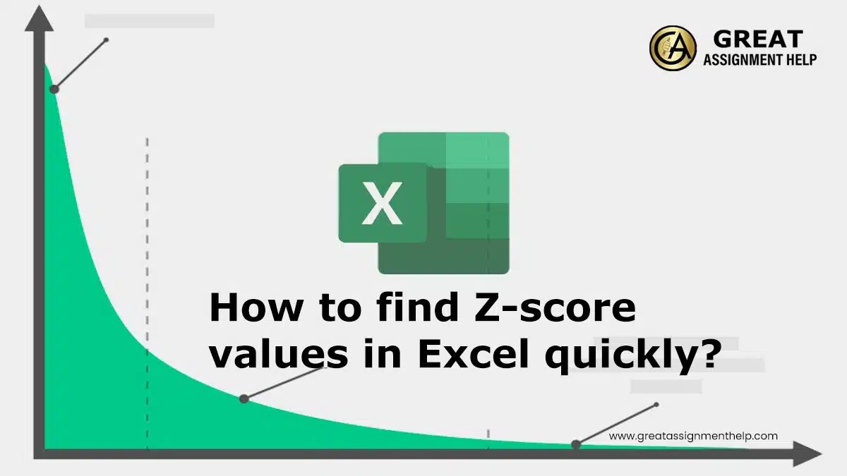 How to find Zscore values in Excel quickly?