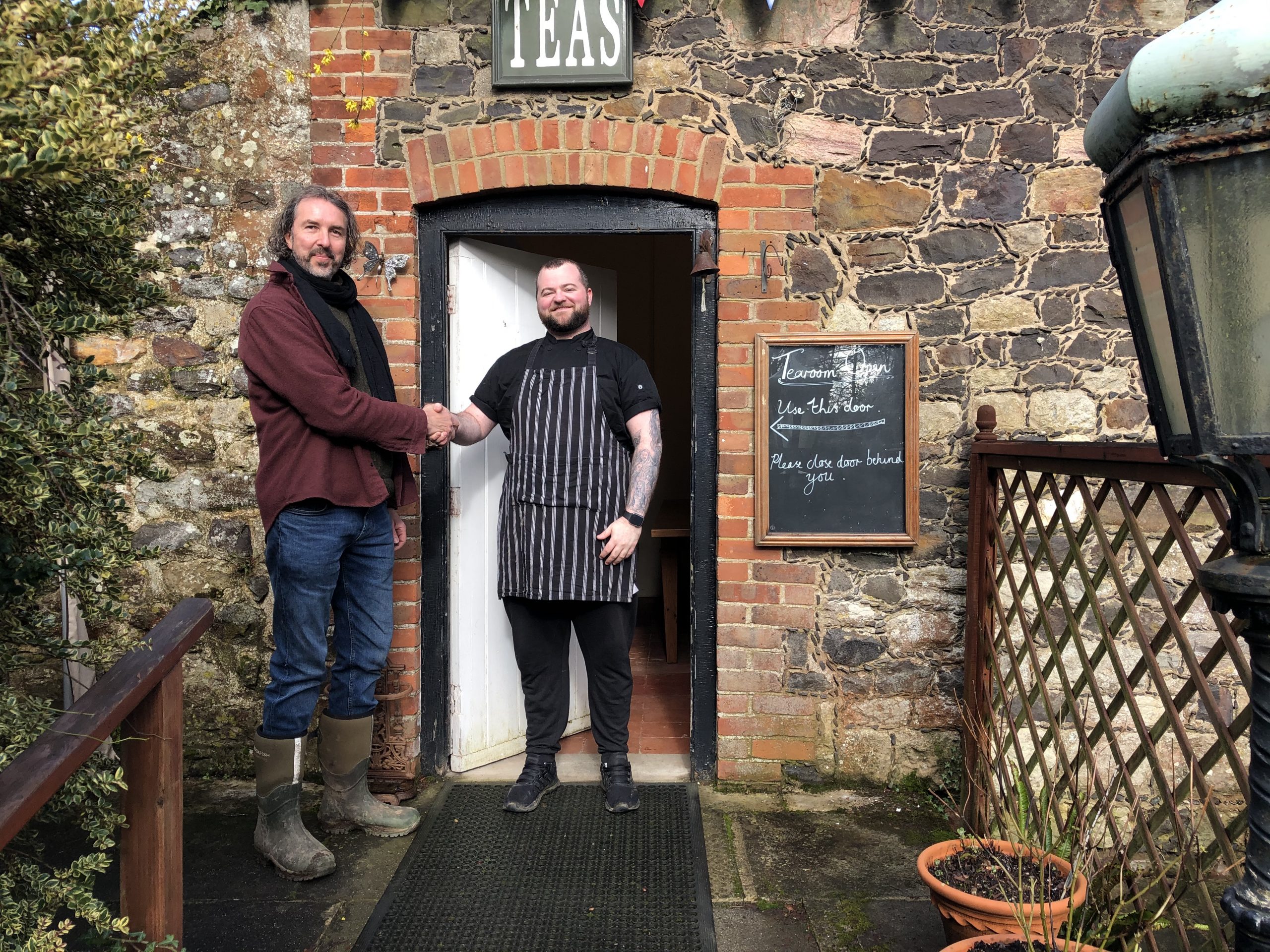 The Old Dairy Tearoom Great Comp Garden