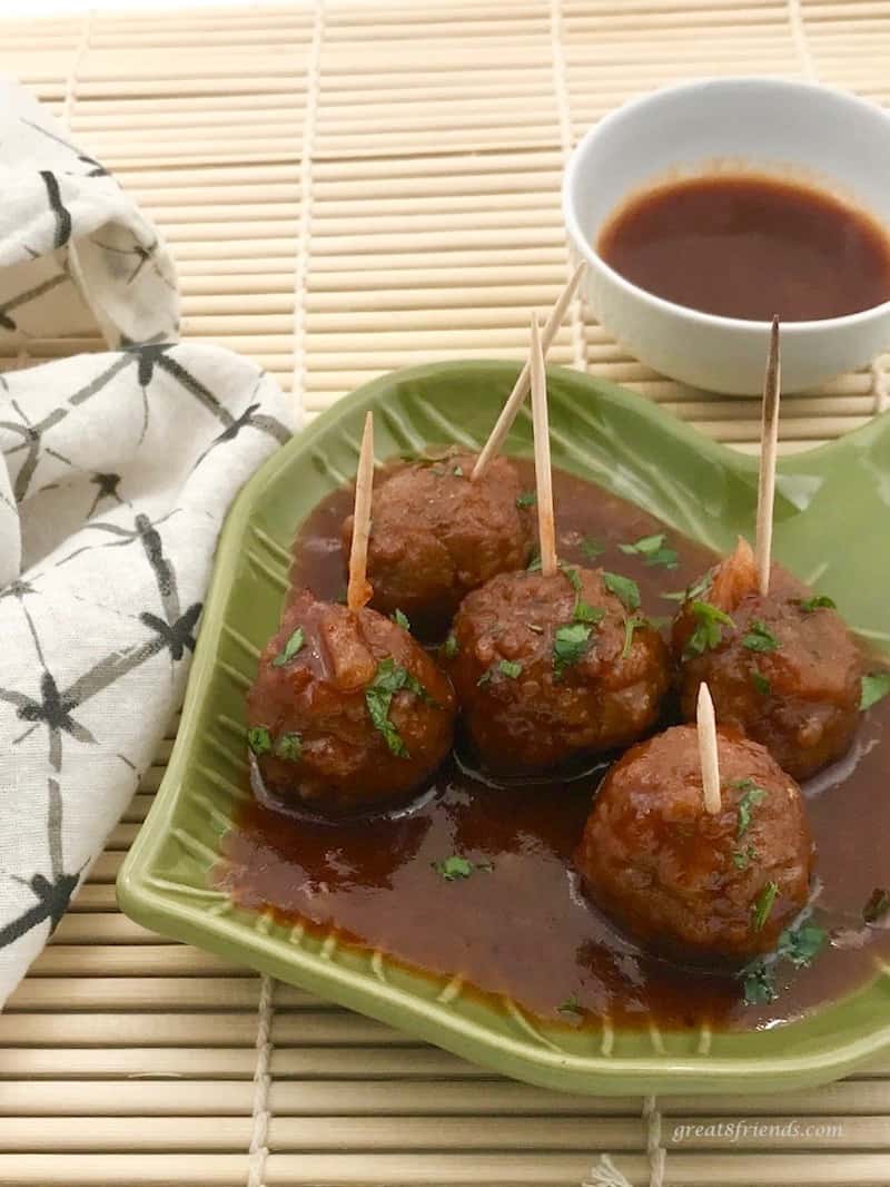easy slow cooker hawaiian style meatballs recipe