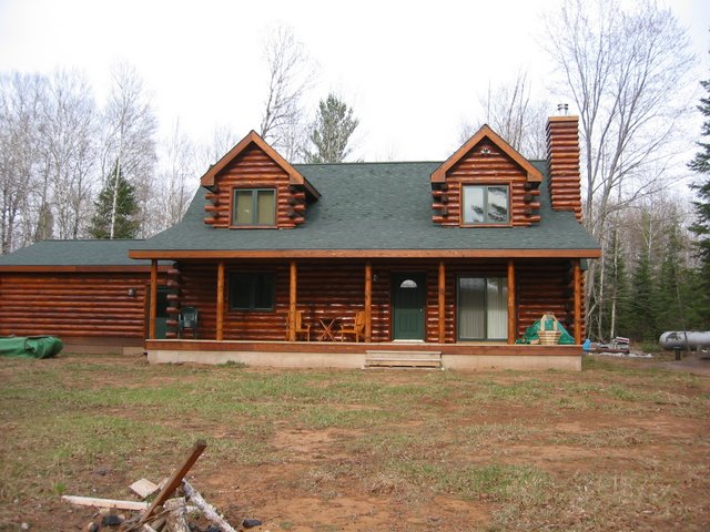 Log Home in Tomahawk, WI Great Lakes Carpentry