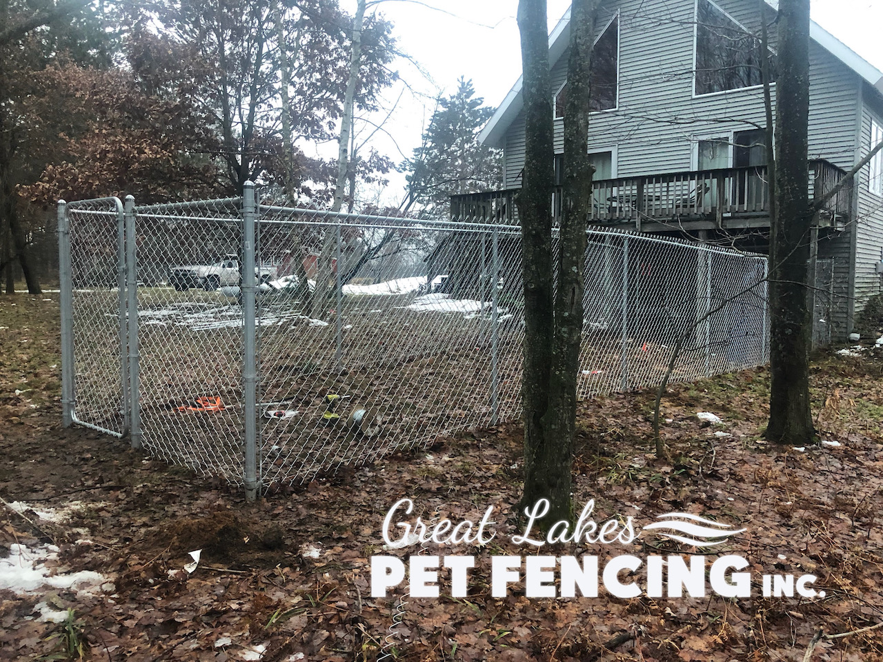 Residential Chain Link Fencing Great Lakes Fencing Inc