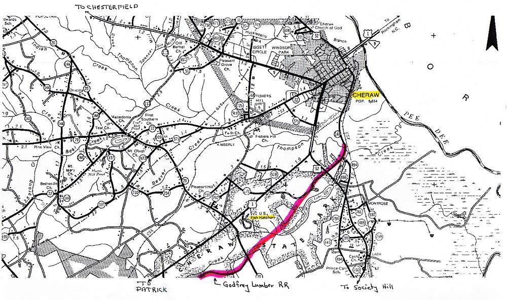 The Godfrey Lumber Railroad