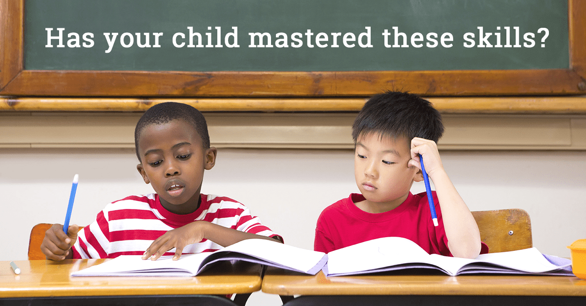 Kindergarten through fifth grade What your child should know Parenting