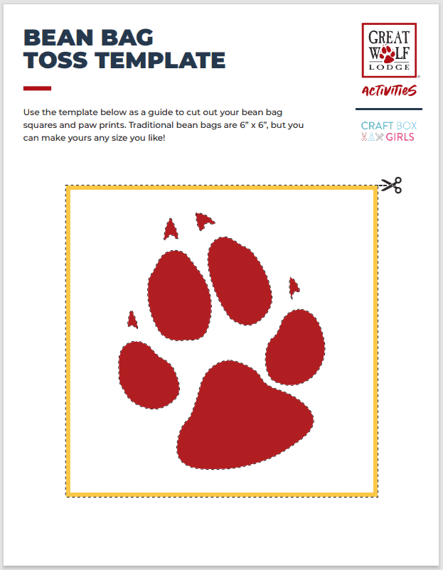 Make Your Own Bean Bag Toss Game With Lynn Lilly! - Great Wolf Lodge