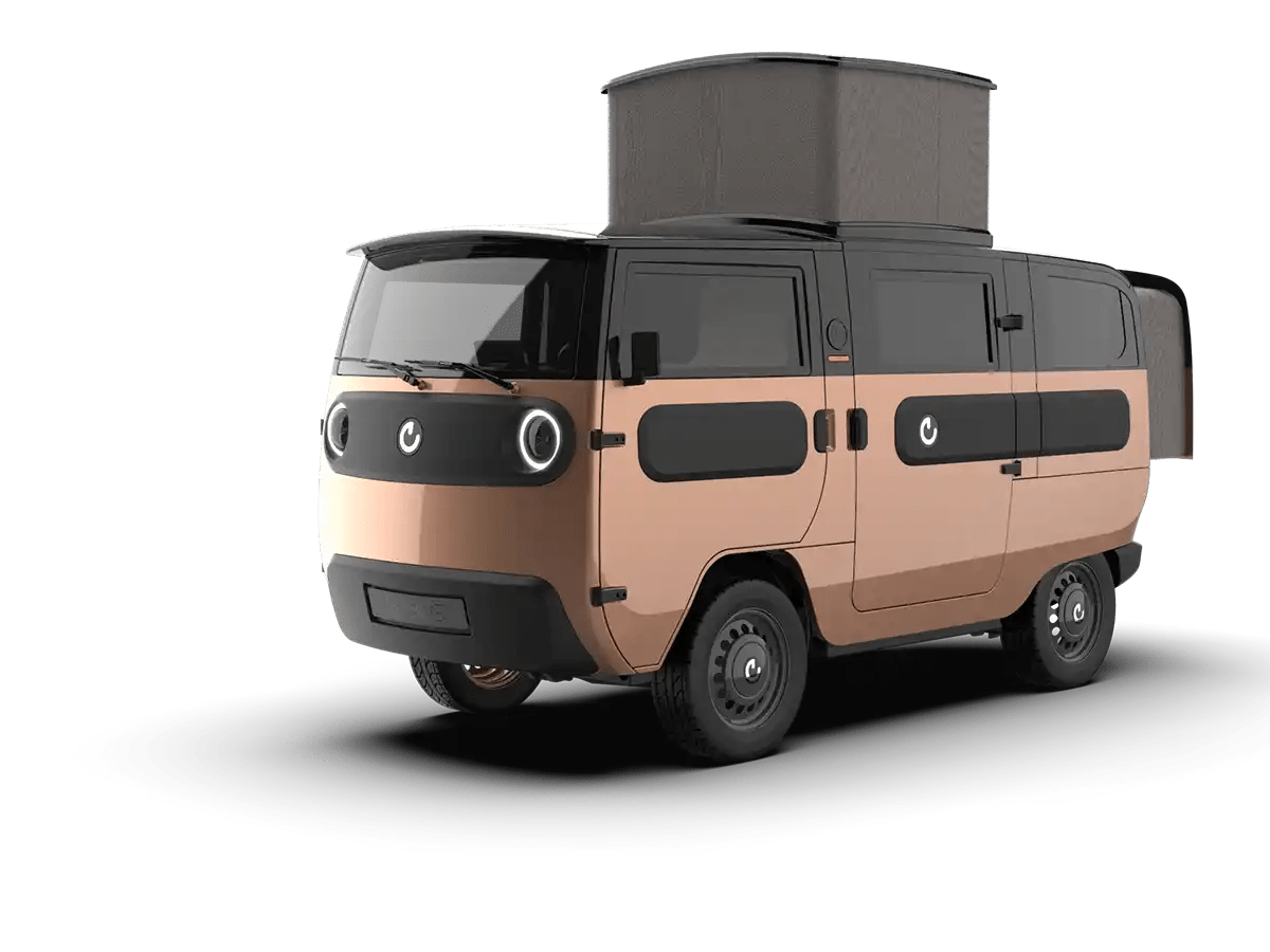 XBUS Camper der elektro Campervan im Microformat