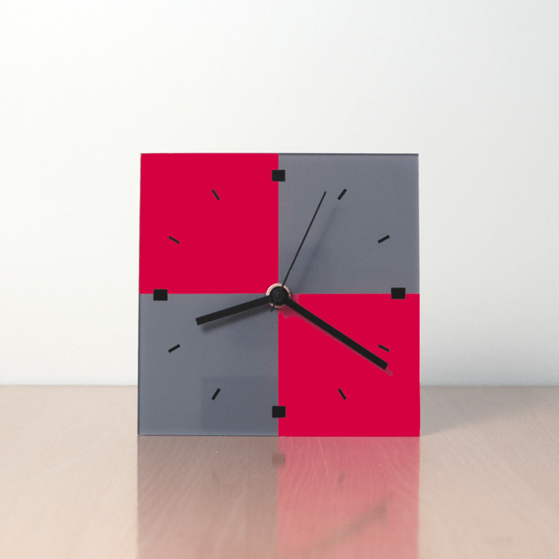 table clock design AGF grecaridea