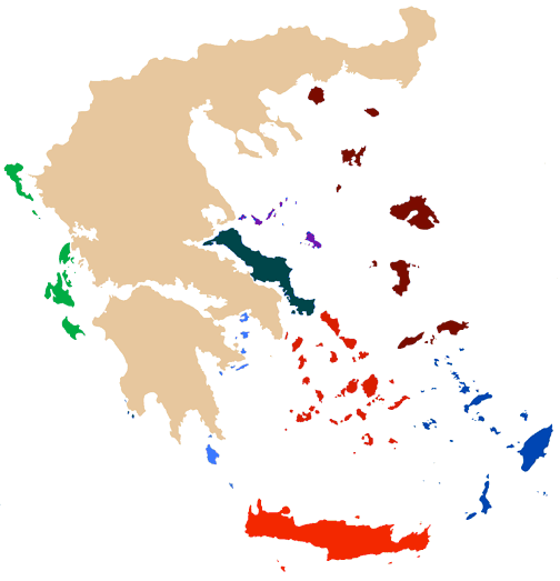 THE GREEK ISLANDS