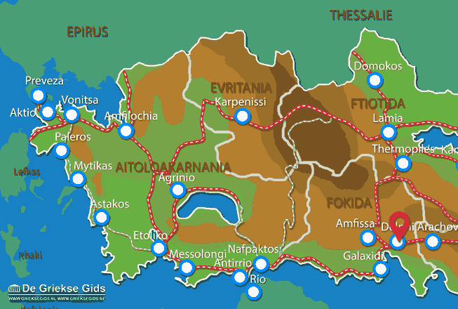 Delphi Fokida Holidays in Delphi Greece Guide