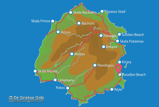 Paradise Beach Thassos Holidays in Paradise Beach Greece Guide