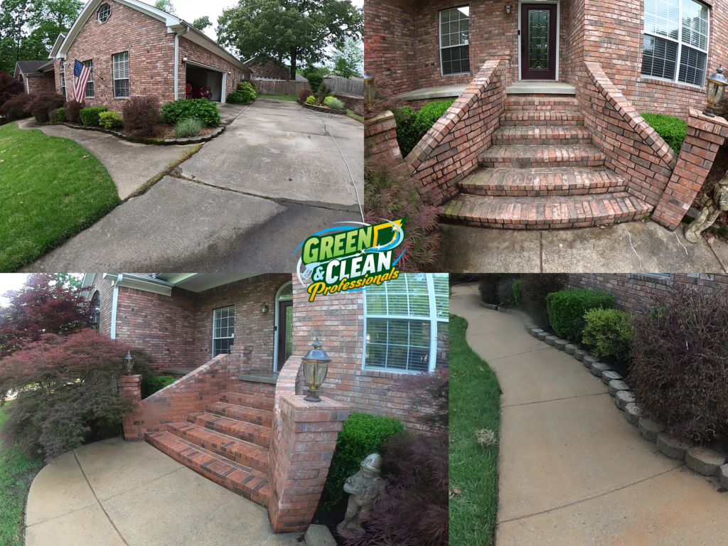 Pressure Washing Companies Russellville AR Green & Clean Professionals