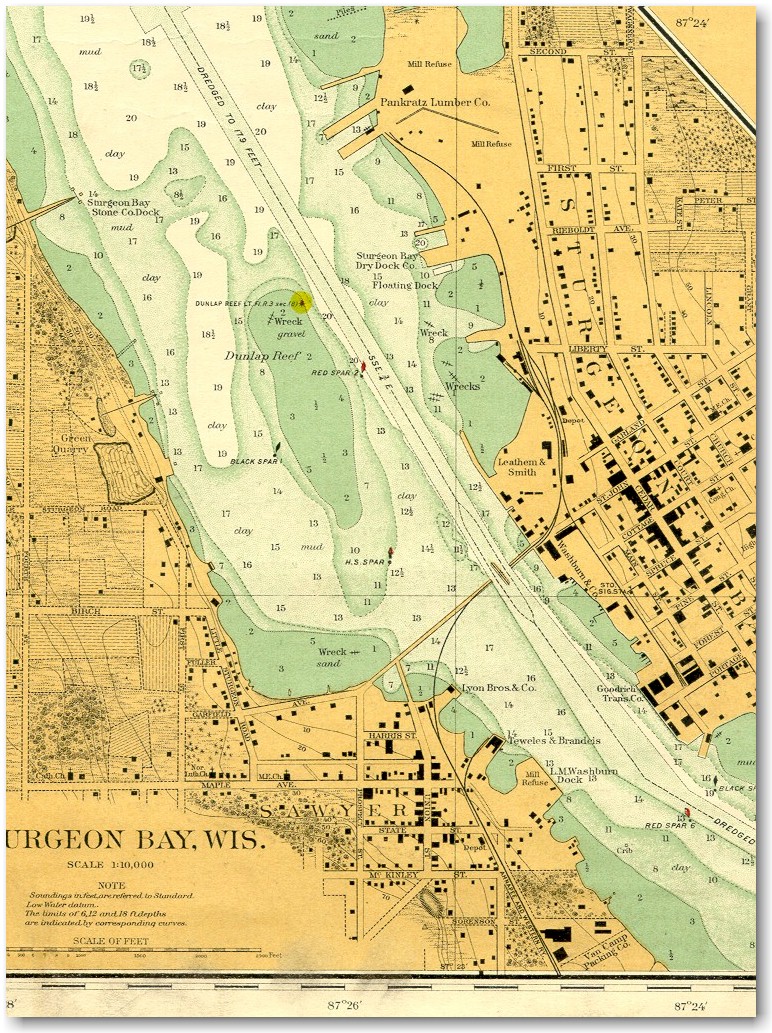 Sturgeon Bay Map