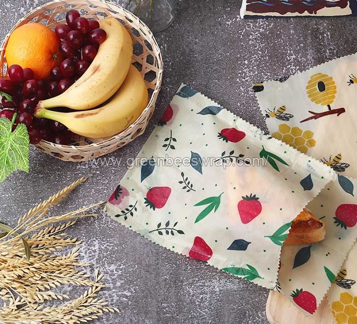 Beeswax Packaging Biodegradable and Compostable Green Wrap