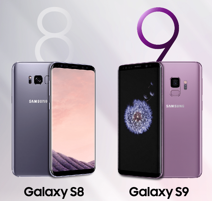 Samsung Galaxy S9 Vs Galaxy S8 Specs Comparison