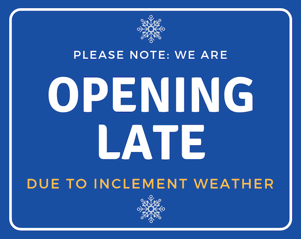 Closing Early due to weather Green Country Federal Credit Union