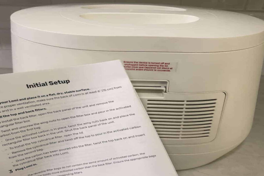 Lomi Home Composting Machine Greenermobiles Sustainable Mobile Phones