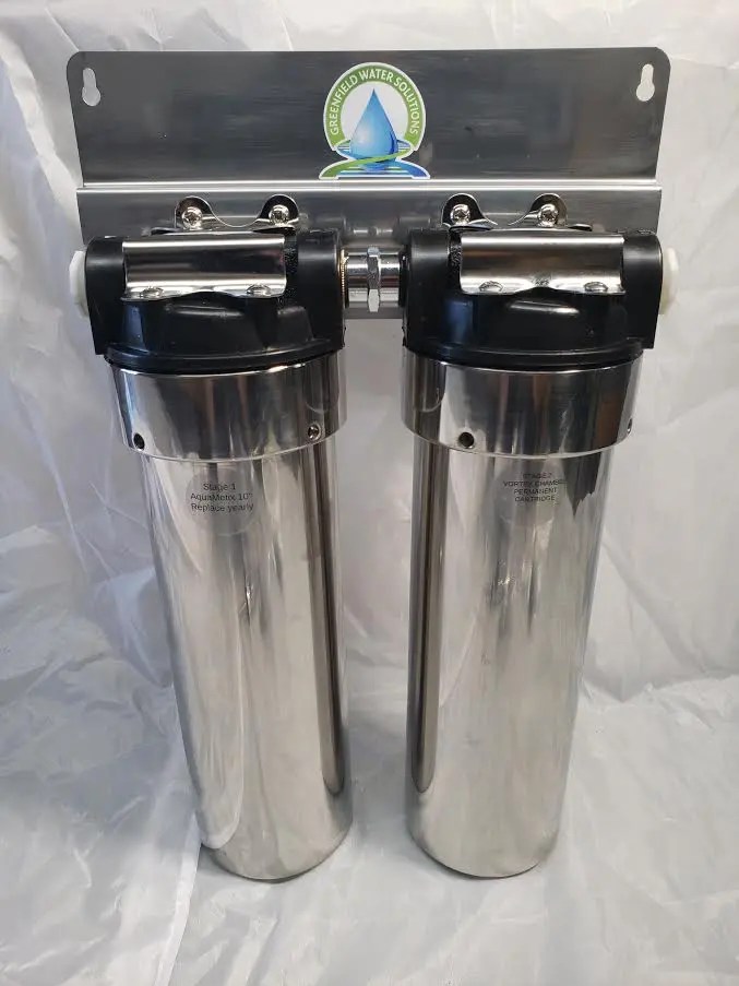 UNDER SINK STRUCTURED WATER FILTER 2 STAGE Greenfield Water Solutions