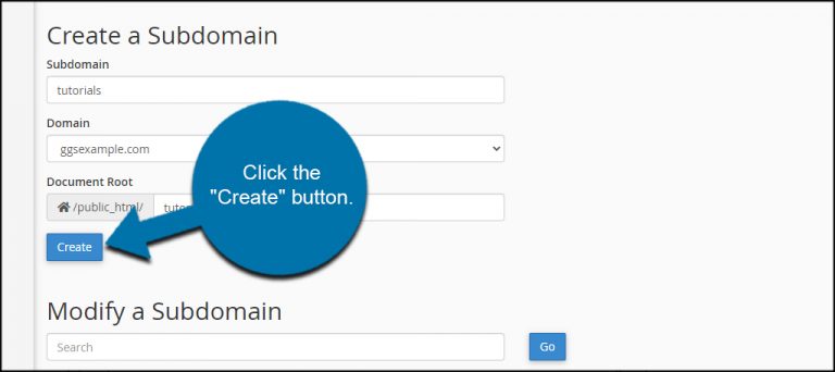 How to Create a Subdomain for Your GreenGeeks Website