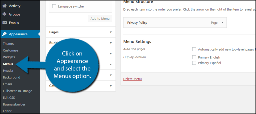 How to Add Titles to WordPress Menus GreenGeeks