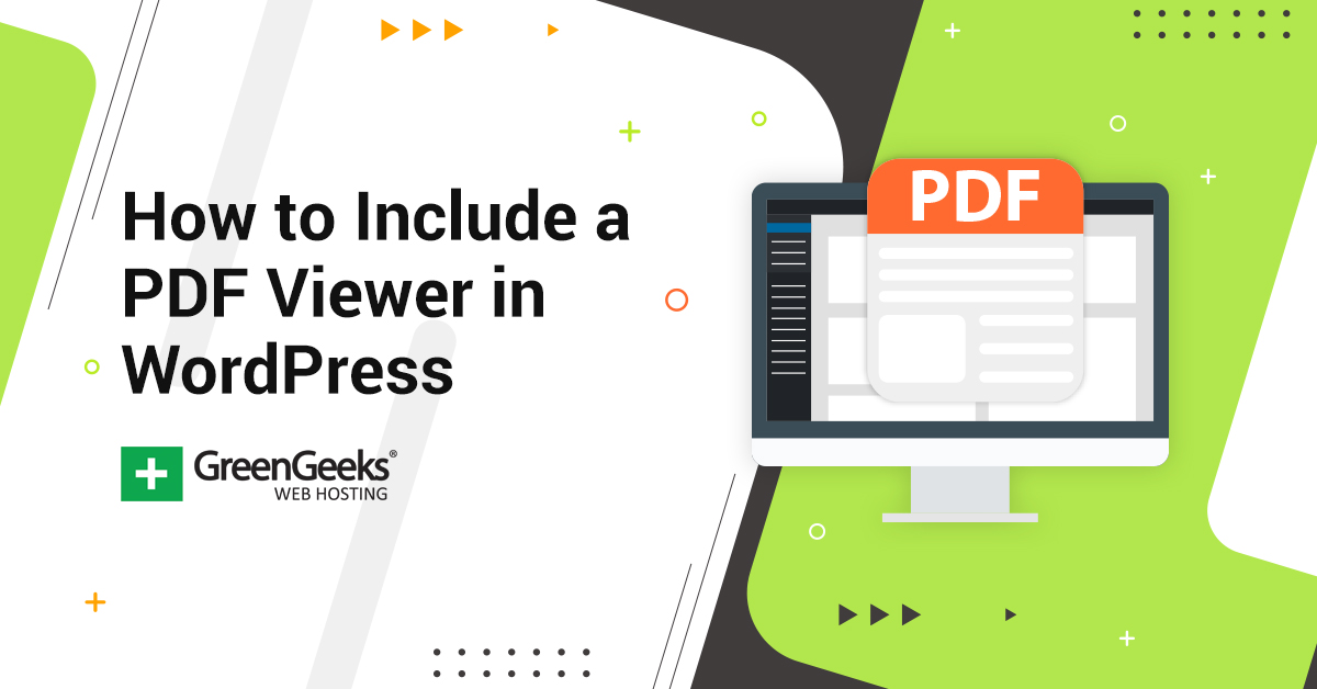 How to Include a PDF Viewer in WordPress GreenGeeks