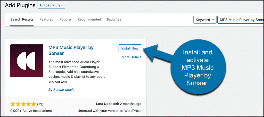 How to Set Up MP3 Music Player by Sonaar in WordPress - GreenGeeks