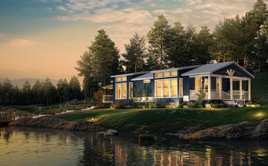 Swan Greenmark Tiny Homes Swan Smart Cottage Stonewall, TX