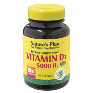 VITAMINA D3 5000 UI NATURES PLUS